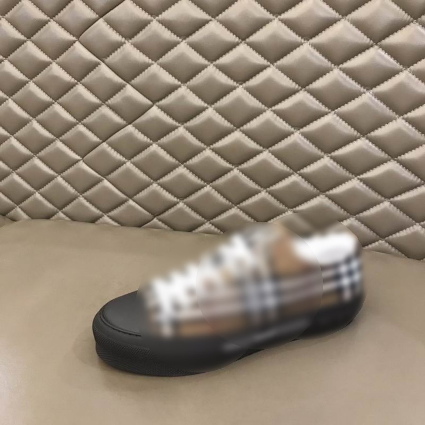 Black Low Top Check's