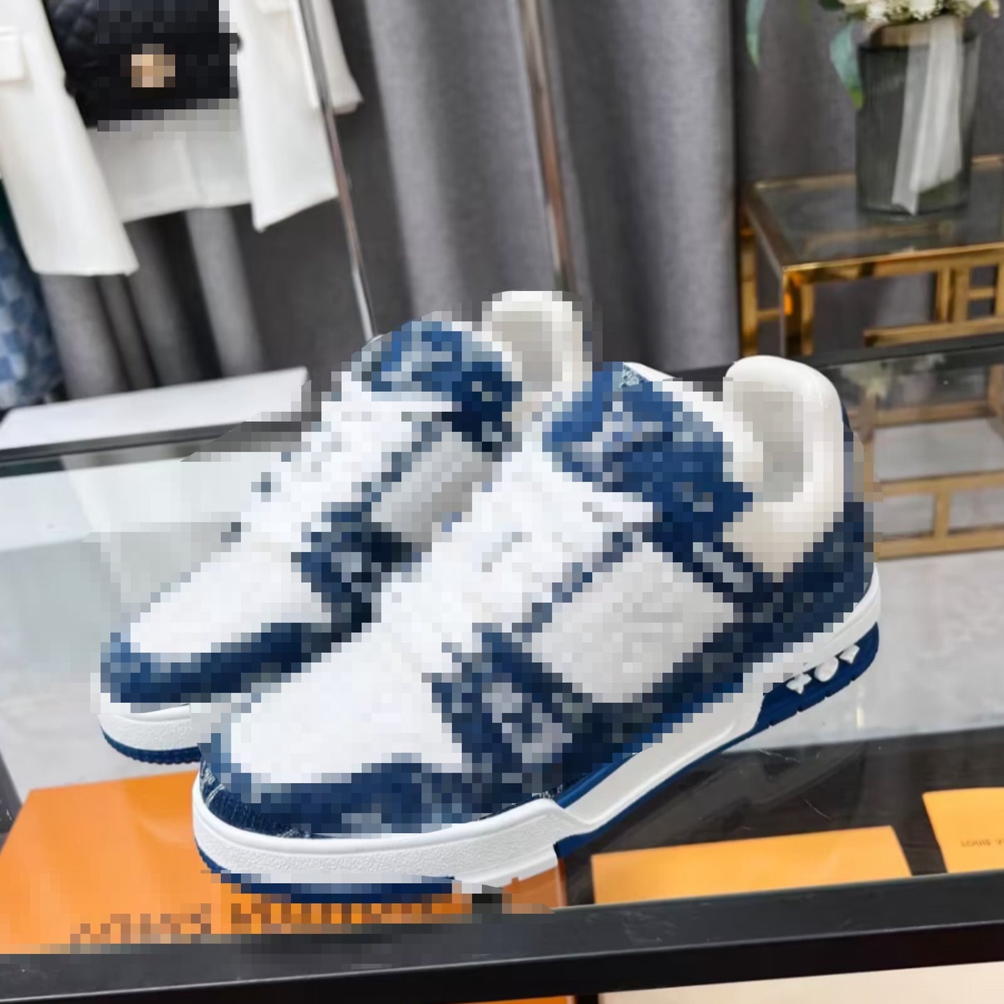 Blue Trainers