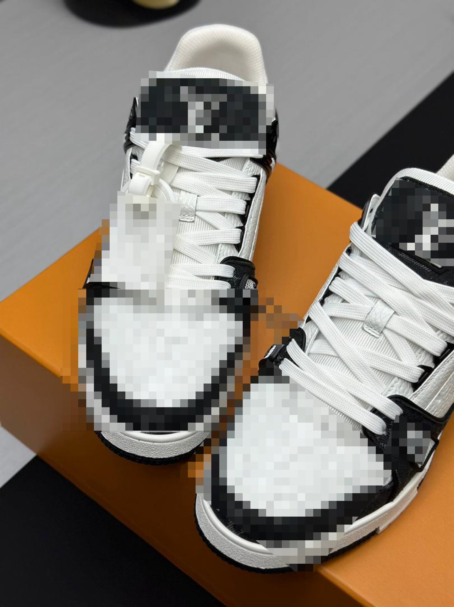 Black and White Trainers