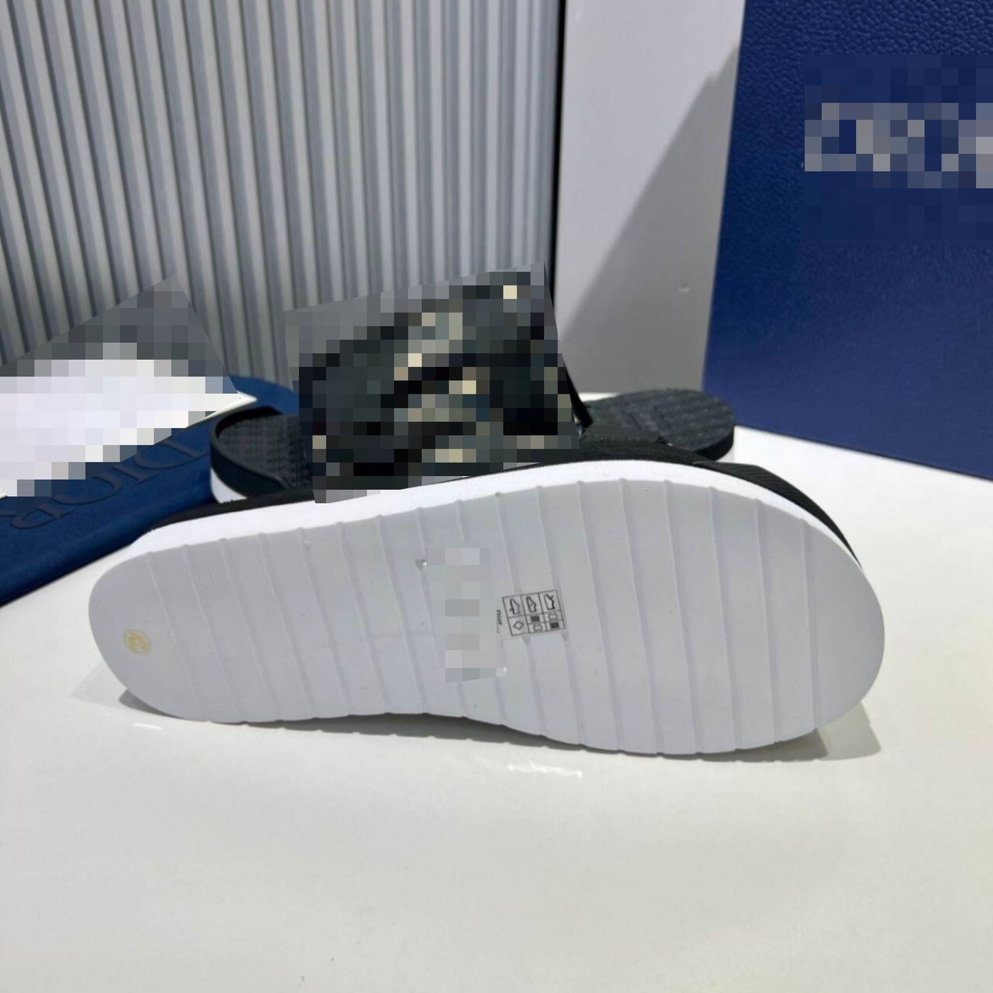 Monogram Strap Slide